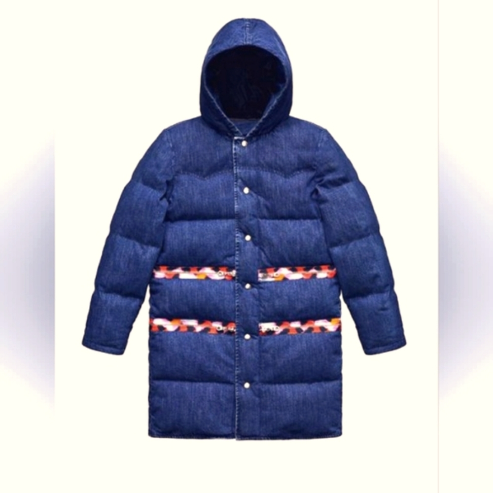 Kenzo H&M Collab Denim Puffer, M